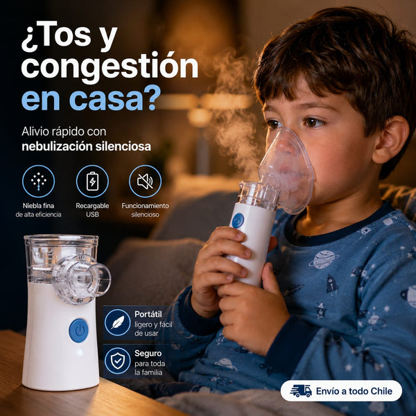 Nebulizador Portátil - Alivia la Congestión